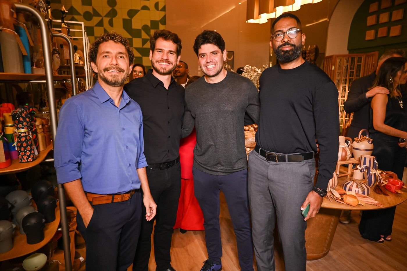 Hamilton Albuquerque, Guilherme Miranda, Pedro Pires e Davidson Sátiro