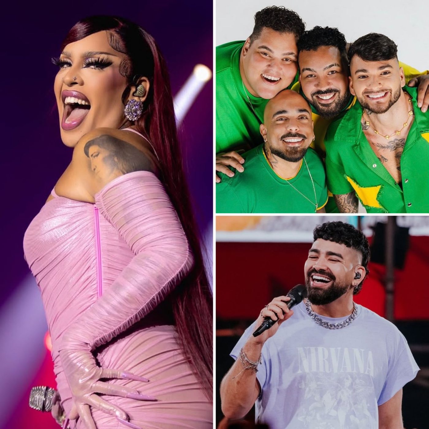 Gloria Groove, Dilsinho e Menos é Mais se apresentam em Salvador neste fim de semana; saiba detalhes