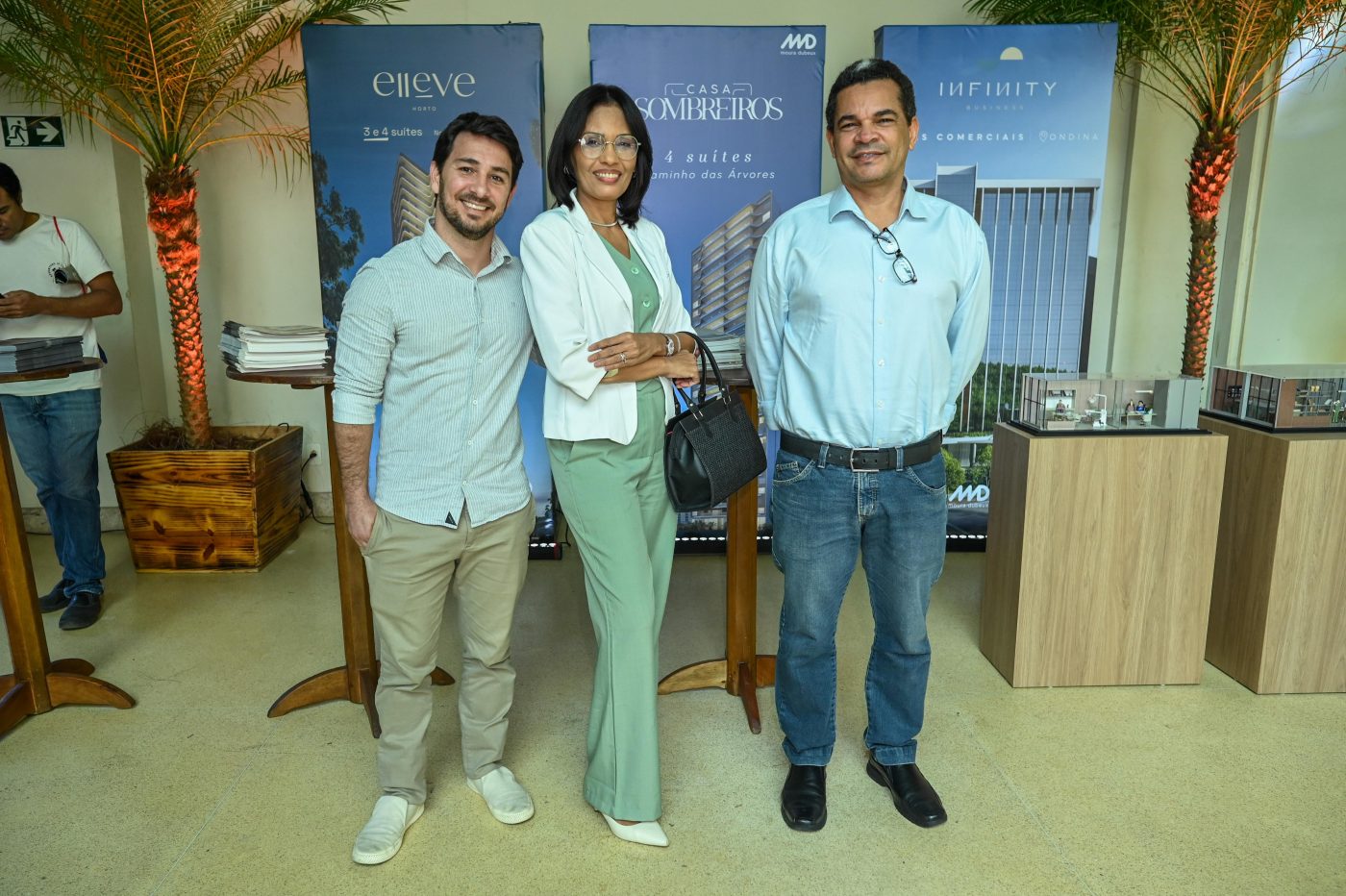 Alexandre Oliveira, Andrea Silva e Wagner Maia