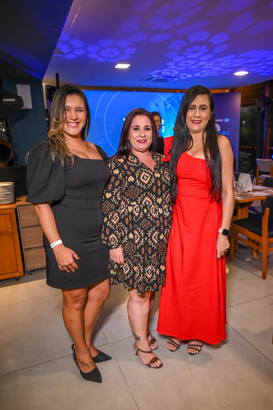 Jessica Malaquias, Andrea Berto e Verônica Porto