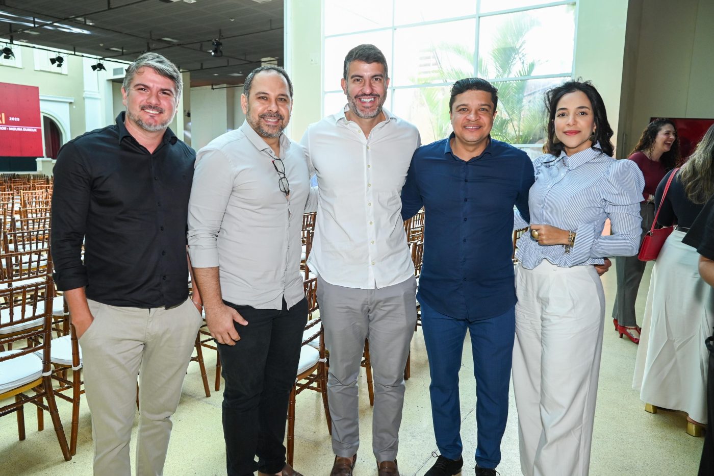 Fernando Fortuna, Daniel Fernandes, André Coutinho, Vanderlei Oliveira e Carolina Barbosa