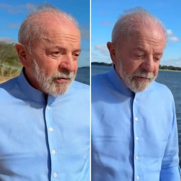 Na Bahia, Lula publica vídeo à beira do rio São Francisco e agradece a Deus: ‘Salva uma parte do Brasil’