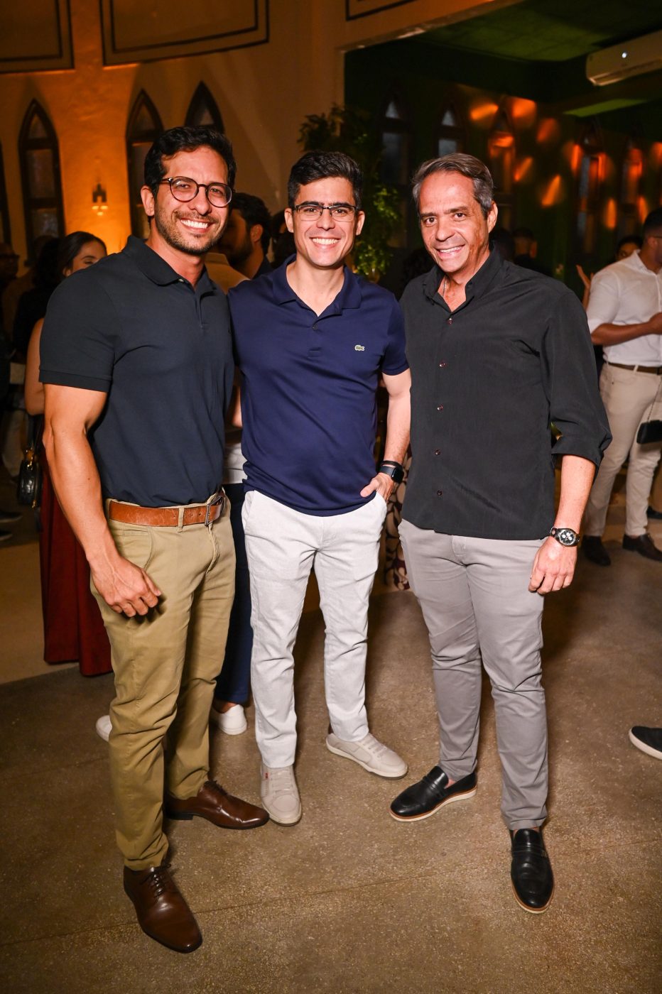 Alexandre Mariano, Danilo Melo e Cláudio Maia
