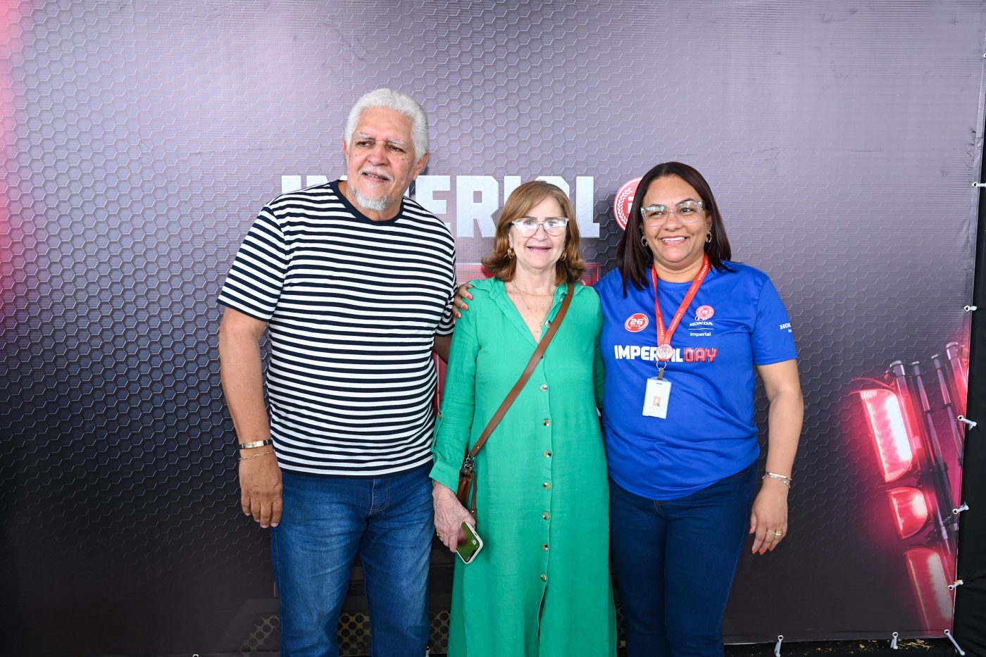 Leonel Morgado, Suely Caldas Morgado e Isaura Nogueira