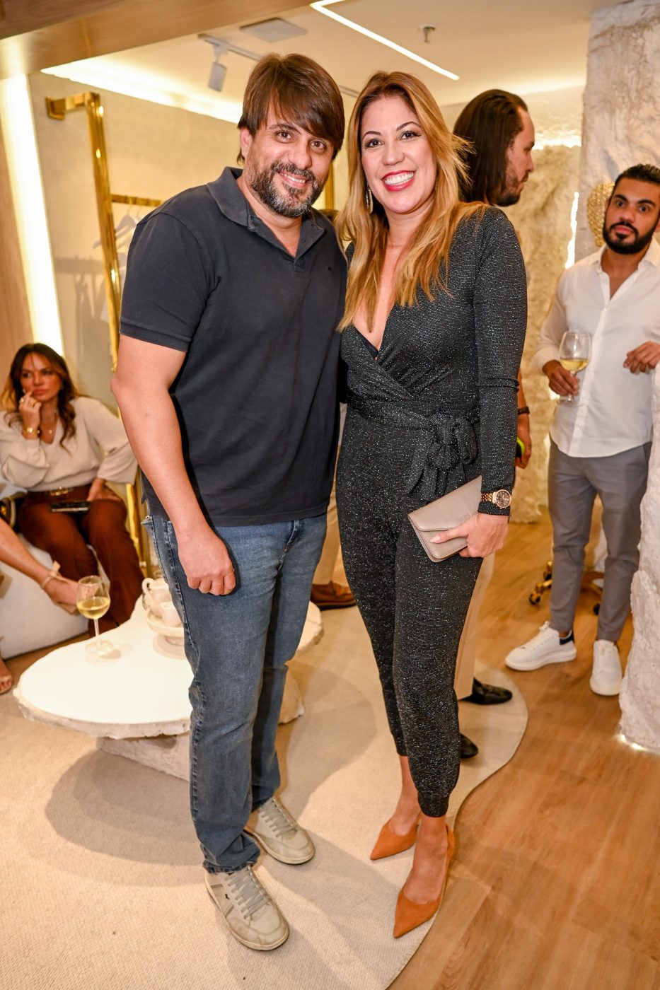 Cristiano Duarte e Mônica Aragão