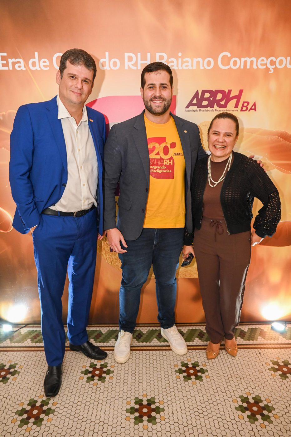 Nelson Daiha Filho, Vitor Igdal e Ana Rita Andrade