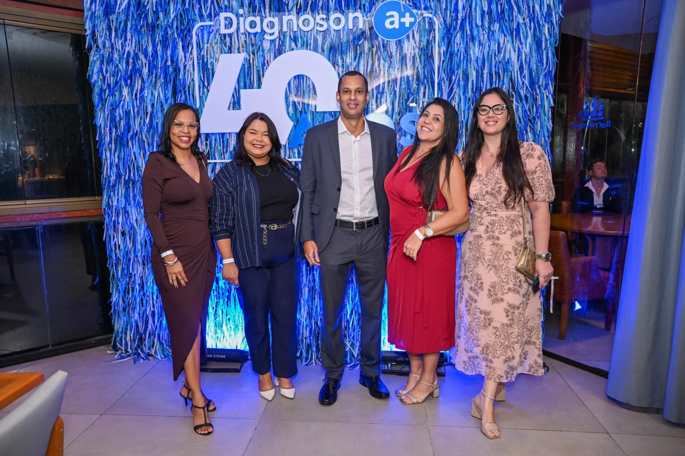Deise Peixoto, Ana Tarsis, Bartolomeu Sampaio, Débora Cardoso e Carolina Lopes