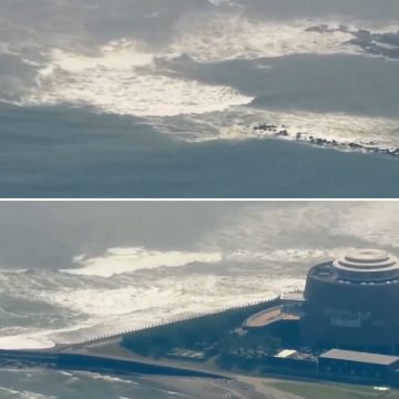 Imagens mostram tsunami se aproximando de costa do Japão; ondas podem chegar a 3 metros