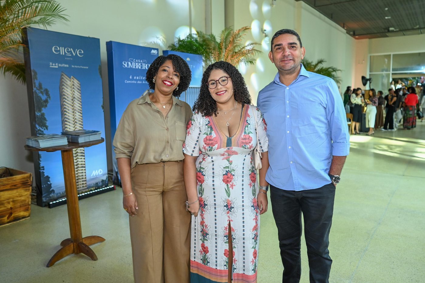 Patrícia Barreto, Isleide Sampaio e José Alves