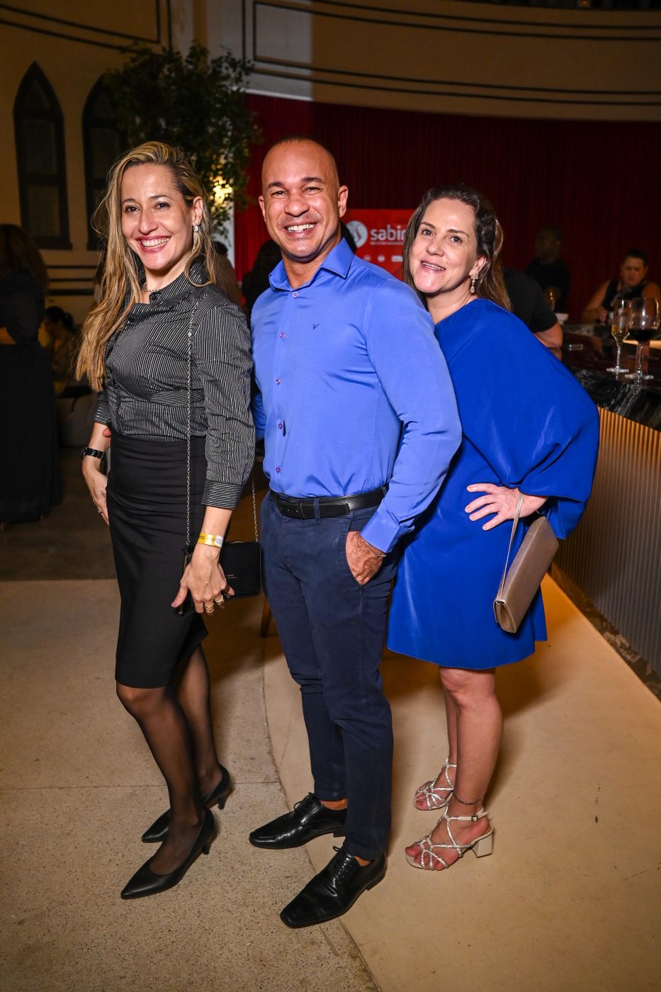 Luiza Fontes, Vlady Alves e Juliana Carvalho