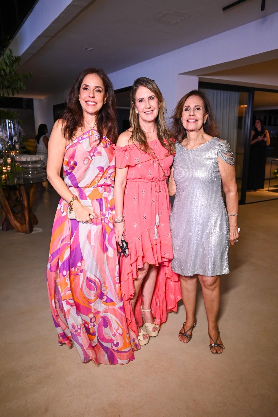 Aline Lobo, Rosinha Freaza e Cristina Lobo