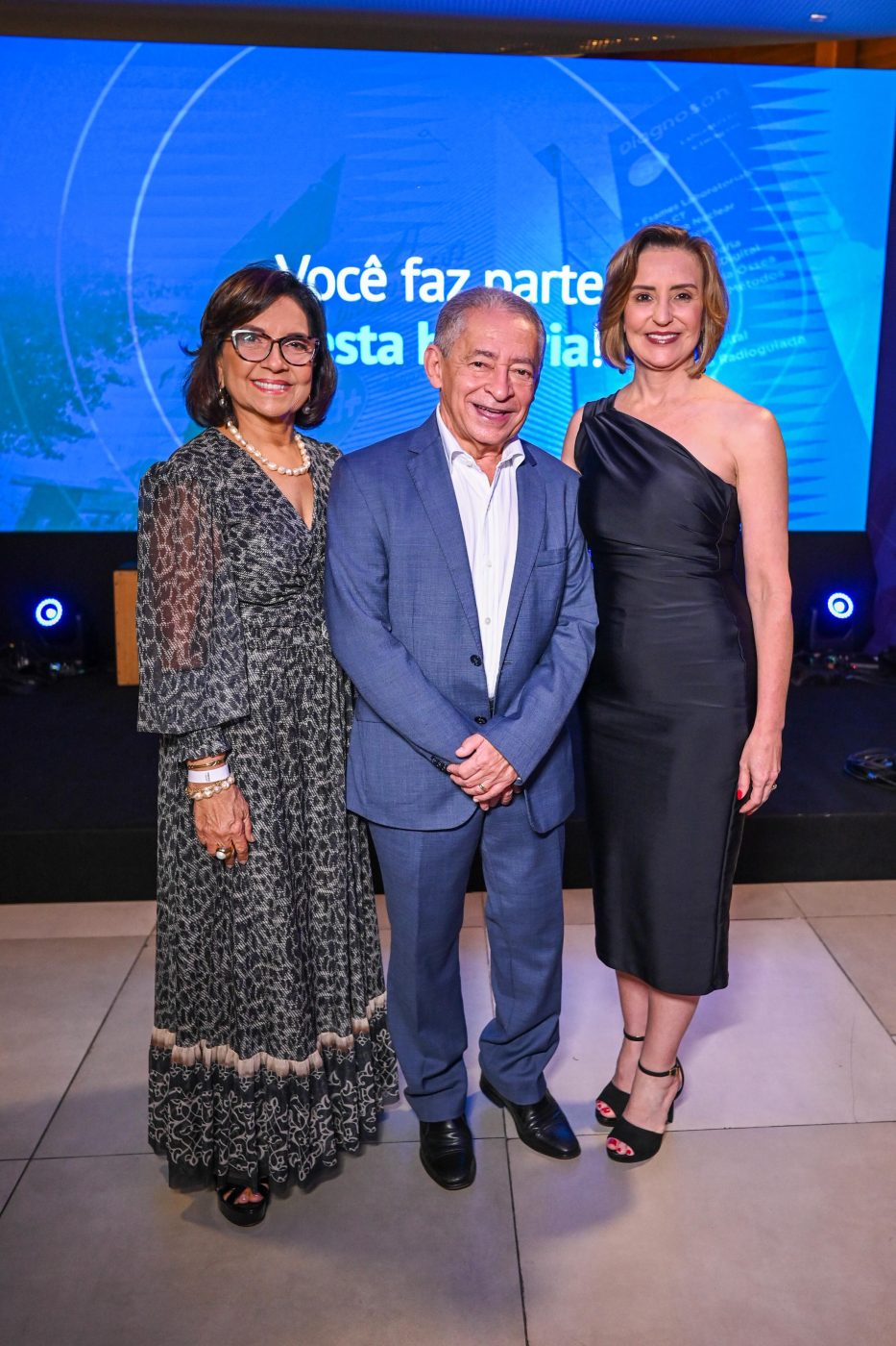 Virgilina Fahel, Hélio Cruz e Adriana Linhares