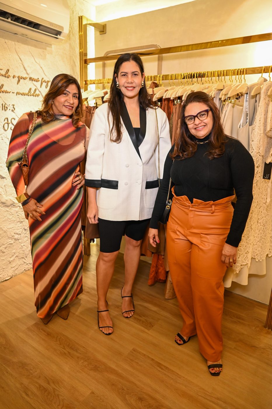 Celma Araújo, Suzana Fiscina e Márvia Gonzalez