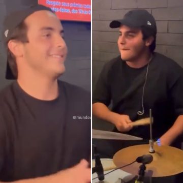 Marcelo Sangalo surpreende ao tocar com banda em bar de Petrolina; assista
