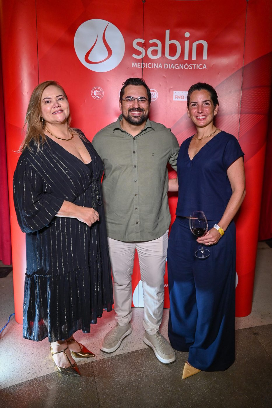 Rejane Moreira, Herbert William e Iara Schimmelpfeng