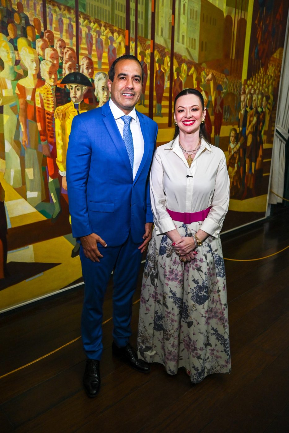 Bruno Reis e Isabela Suarez