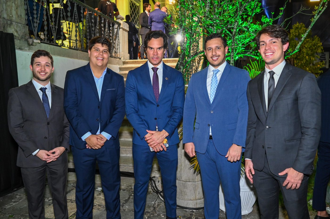 Alexandre Romano, Eduardo Magalhães. Luís Felipe Menezes, Luiz Eduardo Romano e Pedro Paulo Magalhães
