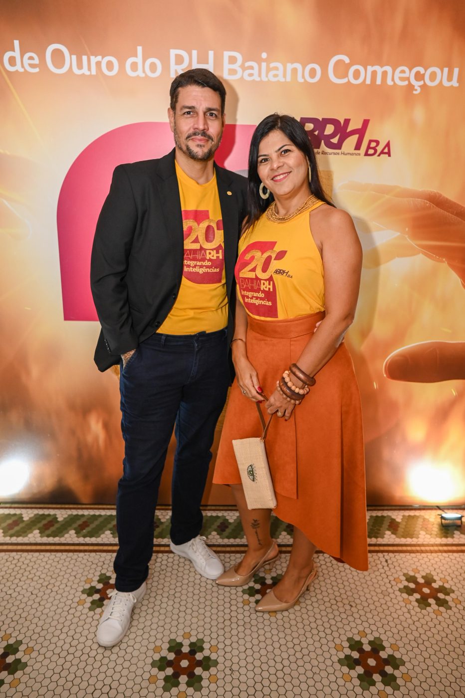 Alexandre Ferreira e Jamille Buck