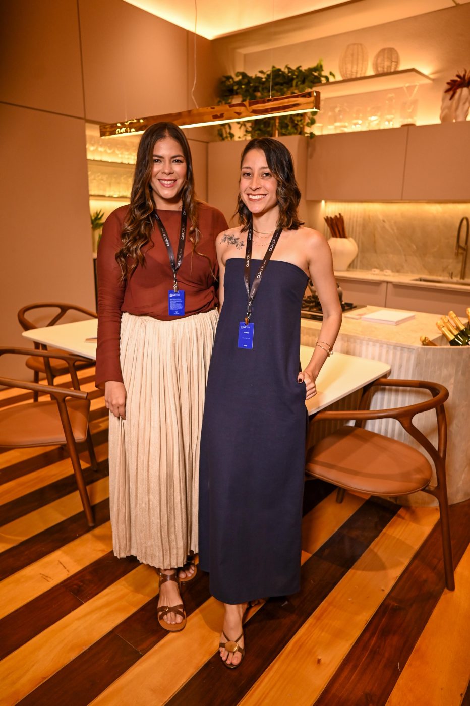 Verena Cardoso e Leila Fattori