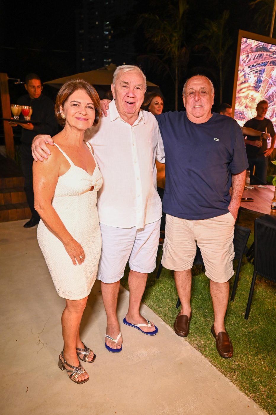 Vanja Fonseca, Derci Casagrande e Tel Fonseca