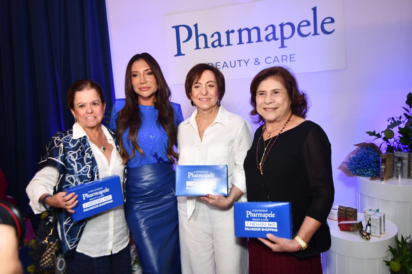 Amelia Garcez, Ana Càsttro, Vânia Andrade e Regina Weckerle
