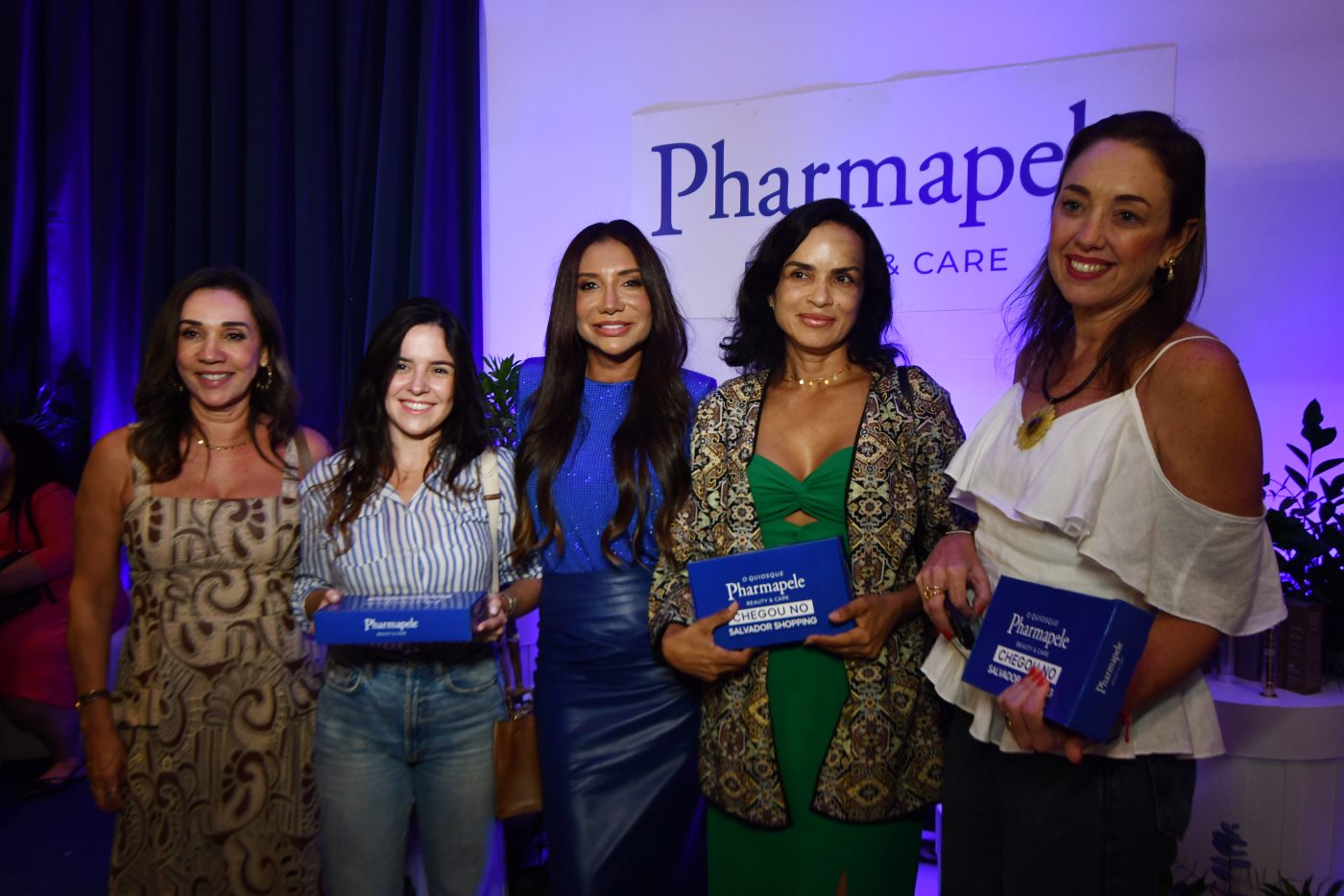 Lila Moraes, Fernanda Fernandes, Ana Càsttro, Mery Carla e Luzia Novis