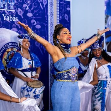 Filhas de Gandhy lançam logomarca e anunciam tema do Carnaval 2026 em Salvador