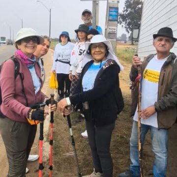 Grupo de idosos caminha 420 km até Bom Jesus da Lapa em peregrinação de fé