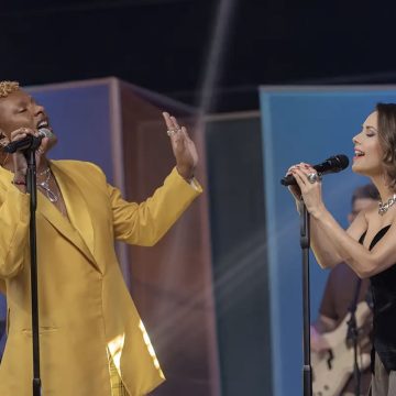 Sandy e Liniker homenageiam Ivete Sangalo durante programa; assista