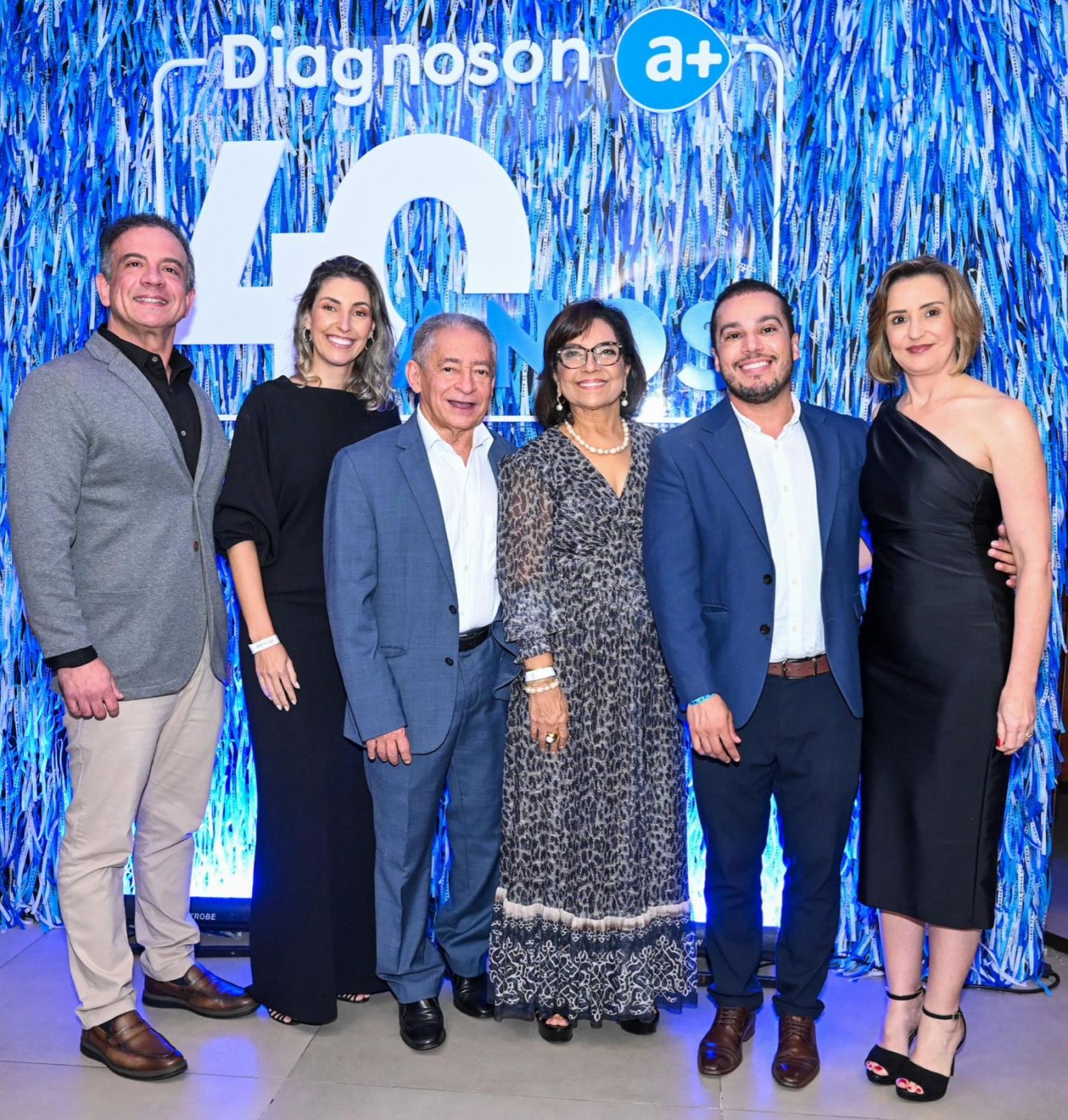 Diagnoson a+ comemora 40 anos com evento especial em restaurante na orla de Salvador; veja fotos