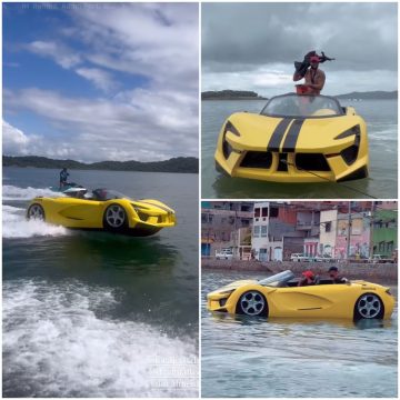 ‘Carro aquático’ é visto navegando por Salvador e viraliza na web; saiba detalhes e como alugar