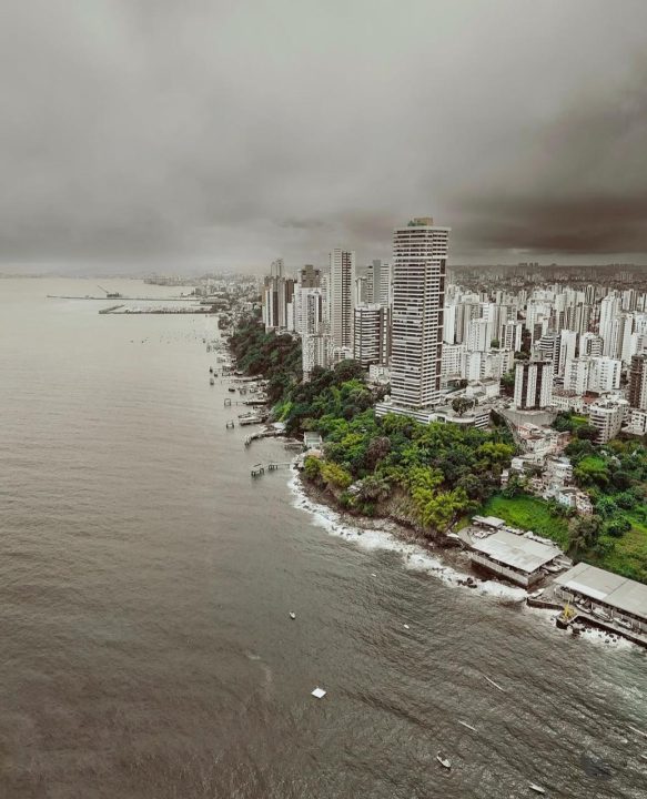 Salvador terá fim de semana com tempo instável e previsão de chuvas e rajadas de vento