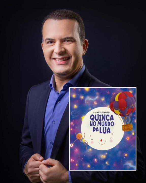 Mariene de Castro, Vovó Cici e Gel Barbosa transformam livro de Ricardo Ishmael em ‘leitura cantada’ em shopping de Salvador
