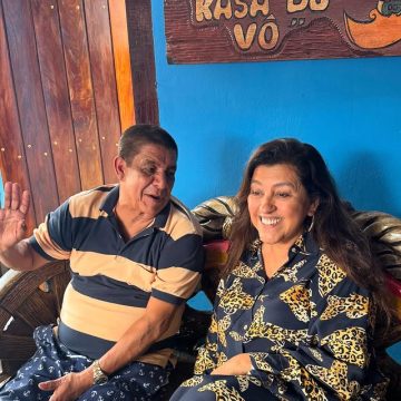 Regina Casé celebra amizade com Zeca Pagodinho: “Um tesouro pra mim”