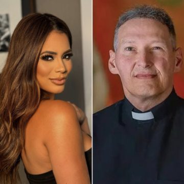 Lexa chora ao receber mensagem carinhosa do padre Marcelo Rossi