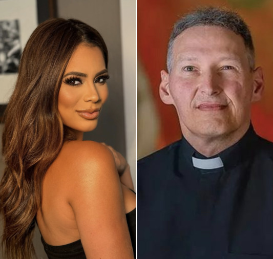 Lexa chora ao receber mensagem carinhosa do padre Marcelo Rossi