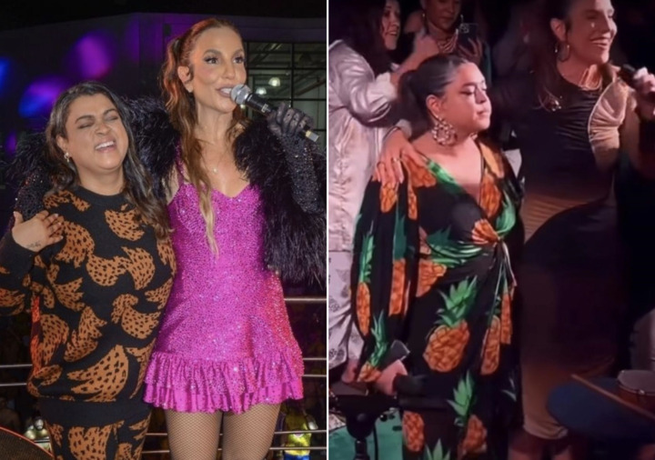 Ivete Sangalo emociona ao compartilhar momento especial ao lado de Preta Gil: “Te amo infinito”