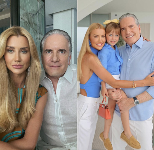 Com cinco anos, filha de Ana Paula Siebert e Roberto Justus sofre ataques na internet após foto em família
