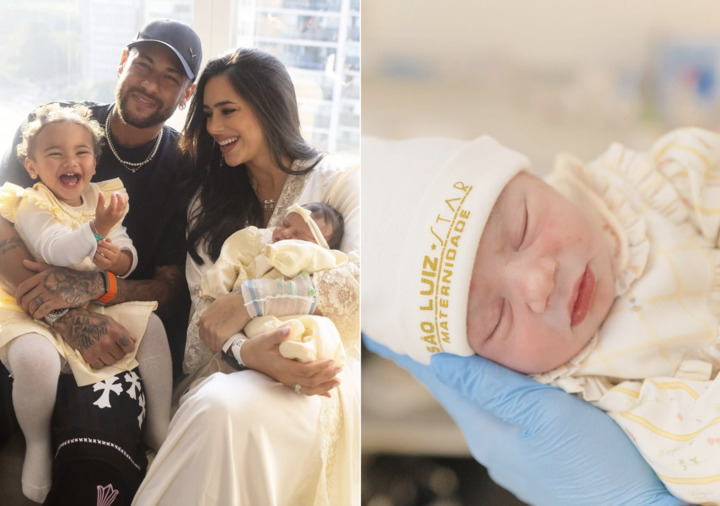 Filha caçula de Neymar e Bruna Biancardi ganha presente especial do Santos