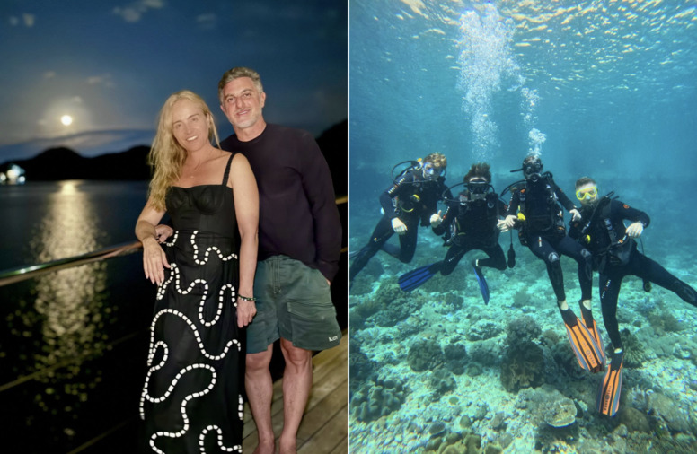 Luciano Huck compartilha registros das férias em família na Indonésia: “Não tem preço”