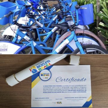 Salvador conquista importante reconhecimento na área de mobilidade urbana sustentável