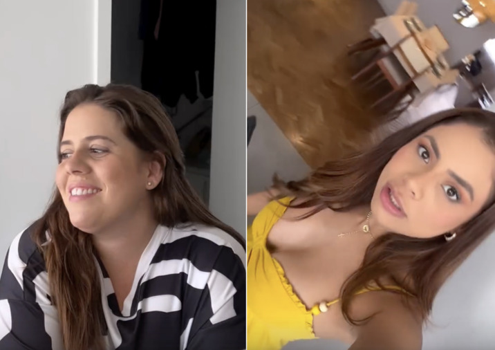 Tati Machado se declara após visita de Lexa: ‘Me emociono com a força que a gente tem’