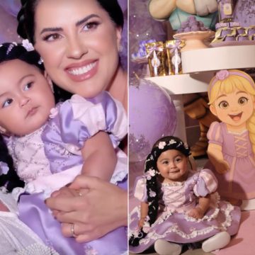 Graciele Lacerda e Zezé di Camargo celebram sete meses da filha Clara; veja fotos