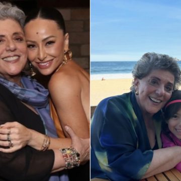 Sabrina Sato manda recado carinhoso para a ex-sogra Leda Nagle: “Vovó amada”