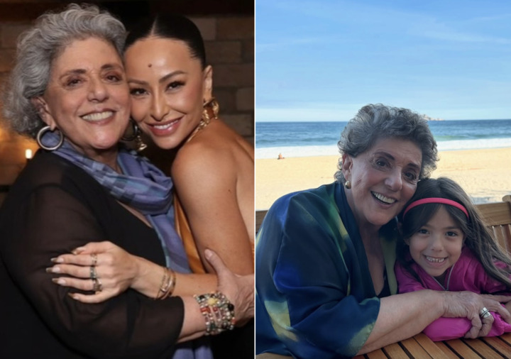 Sabrina Sato manda recado carinhoso para a ex-sogra Leda Nagle: “Vovó amada”