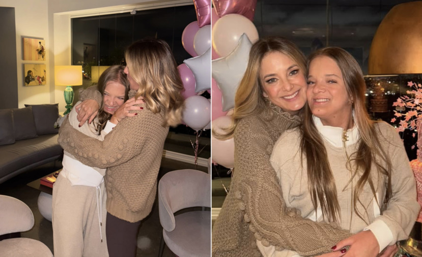 Tici Pinheiro celebra reencontro com a filha Rafa Justus: “Que saudade”