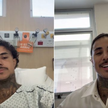 MC Livinho recebe alta hospitalar após ter o pulmão perfurado em acidente de moto