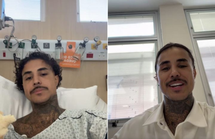 MC Livinho recebe alta hospitalar após ter o pulmão perfurado em acidente de moto
