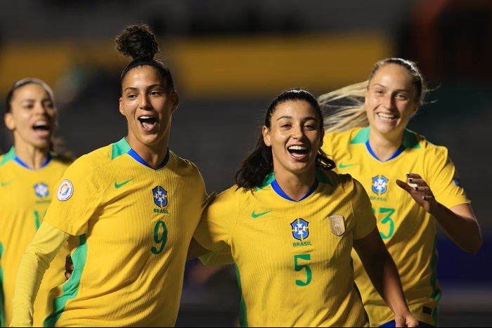 Brasil estreia com vitória sobre a Venezuela na Copa América Feminina