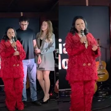 Em primeira aparição, Dona Ruth não comenta perda da guarda do neto Léo